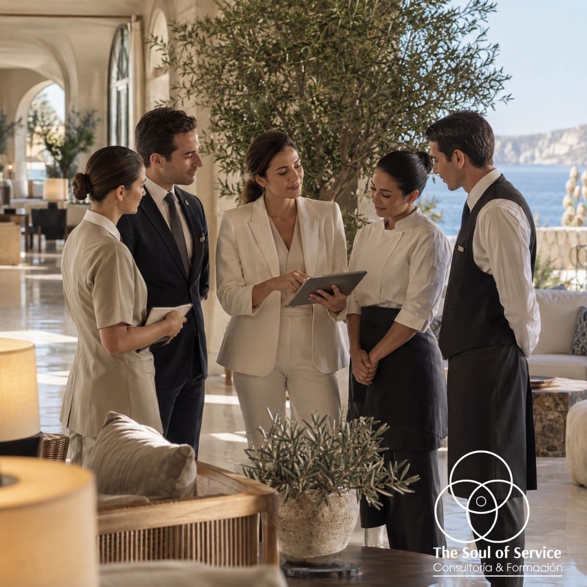 Formación y cultura de servicio en un equipo hotelero alineado